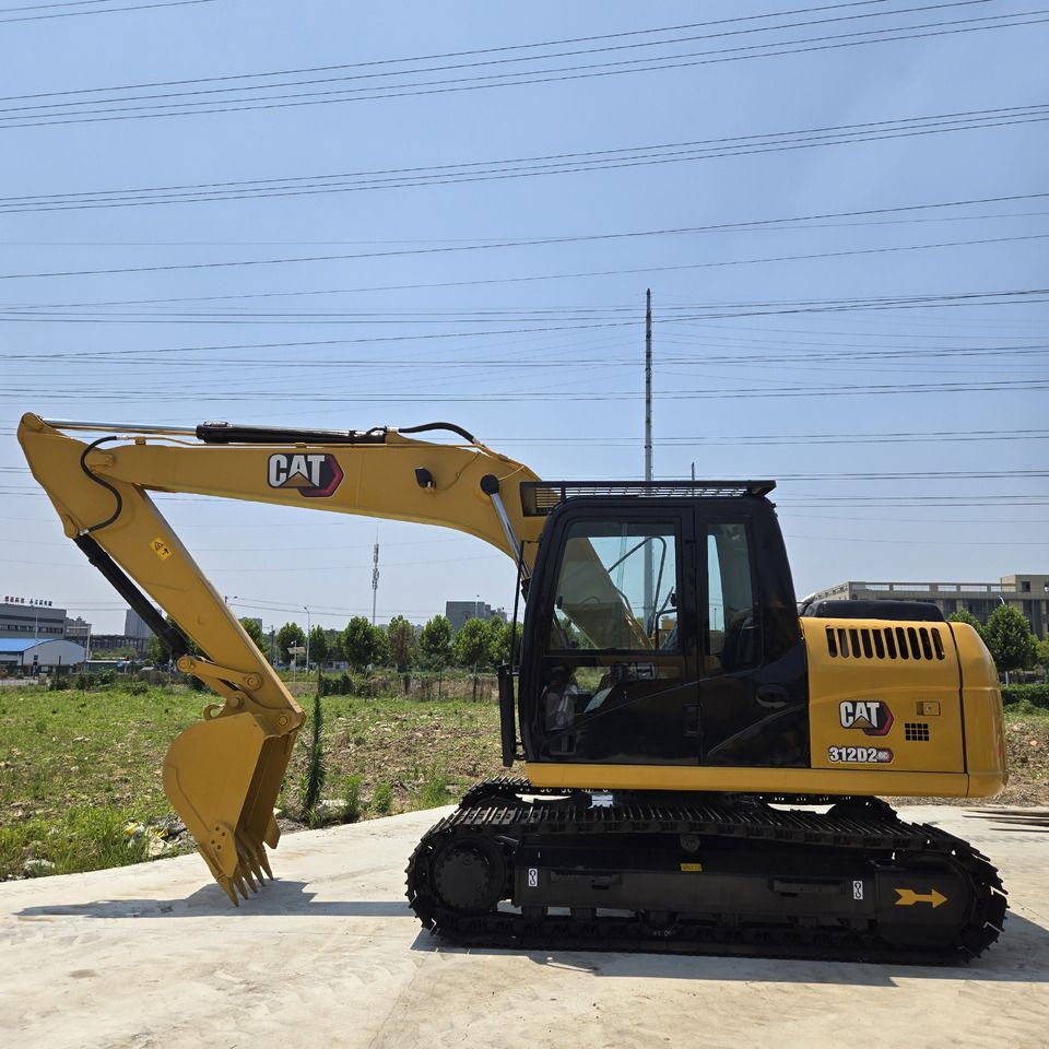 2022 Caterpillar 312D2 excavator, side view