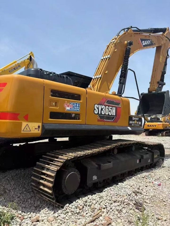 2024 Sany SY365H crawler excavator, rear three-quarter view