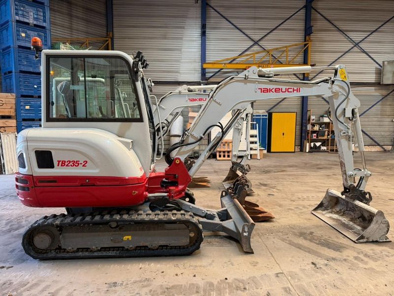 2023 Takeuchi TB235-2 mini excavator, side view