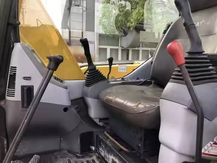 2023 Komatsu PC78US-6 mini excavator interior view 2023 Komatsu PC78US-6 mini excavator interior view