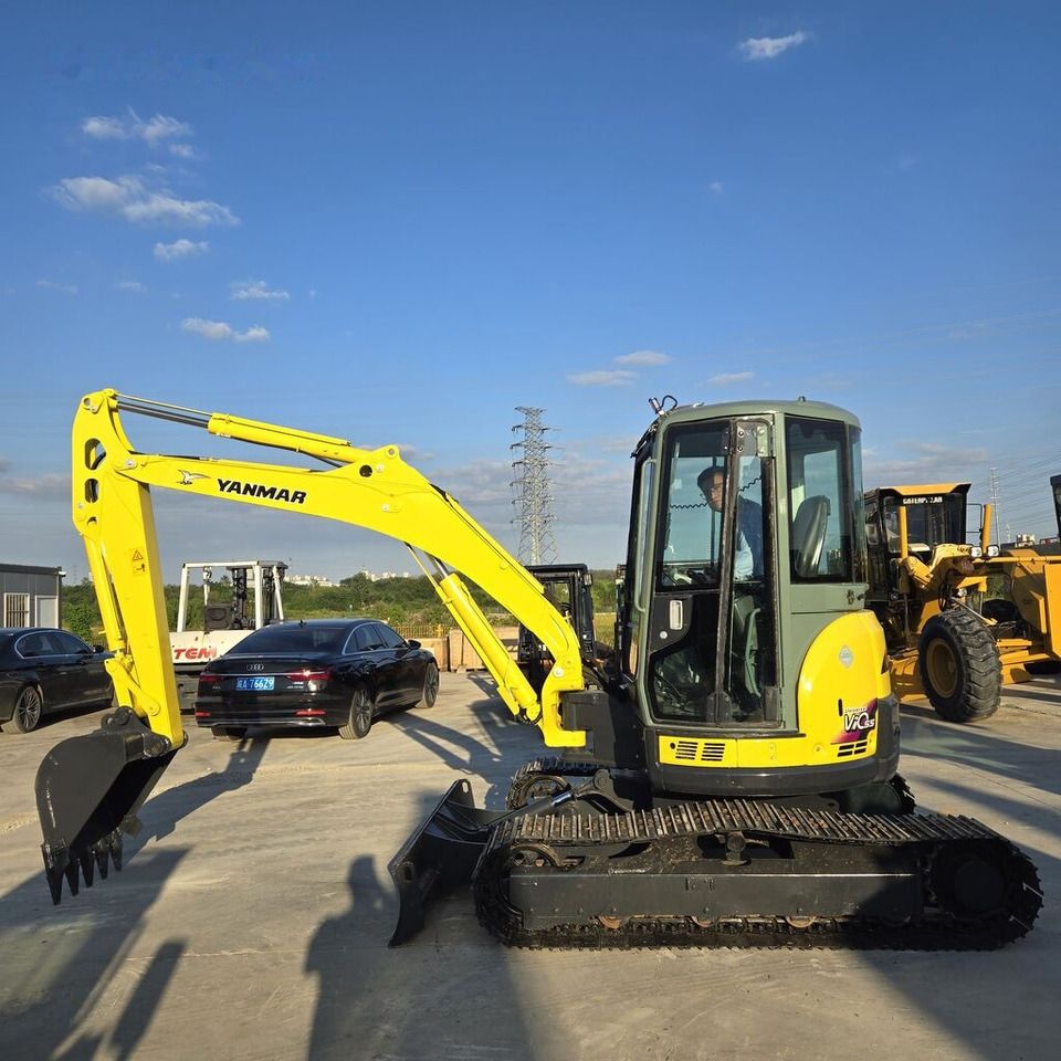 2022 Yanmar VIO55 mini excavator side view 2022 Yanmar VIO55 mini excavator side view