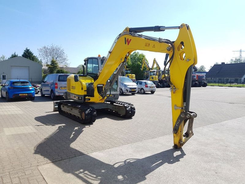 2018 Wacker Neuson ET90 crawler excavator, side view 2018 Wacker Neuson ET90 crawler excavator, side view