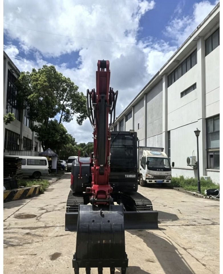 2025 Yanmar VIO85 mini excavator, front view 2025 Yanmar VIO85 mini excavator, front view