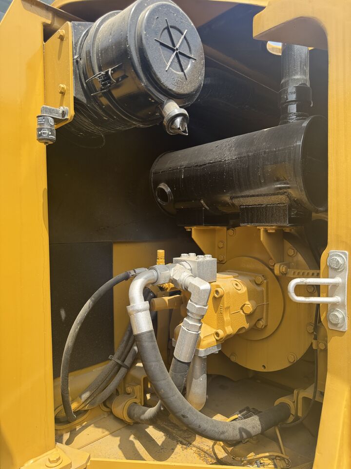 2024 Caterpillar 308E2 mini excavator engine compartment view