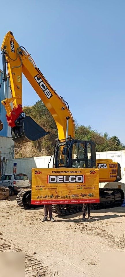 2026 JCB JS210LC crawler excavator side view 2026 JCB JS210LC crawler excavator side view
