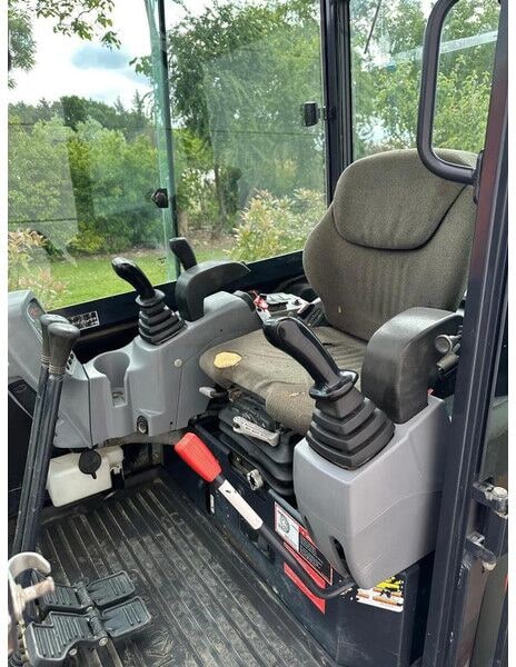 2018 Kubota KX027-4 mini excavator interior cab view 2018 Kubota KX027-4 mini excavator interior cab view