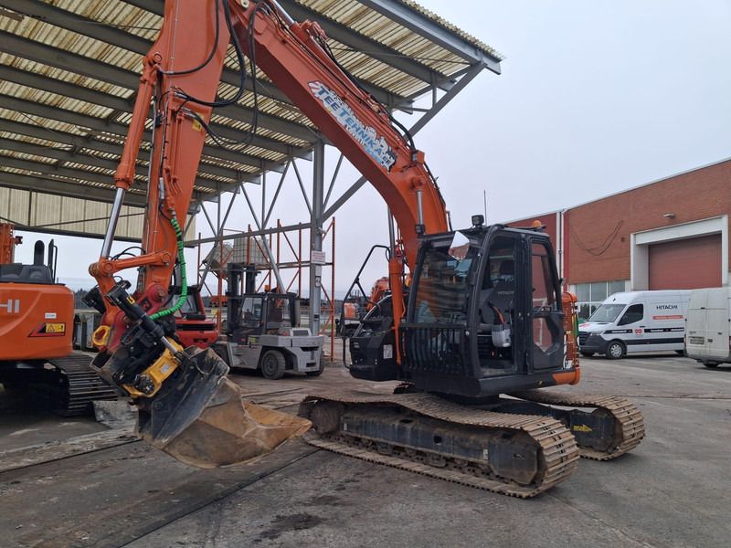 2022 Hitachi ZX135US-6 crawler excavator, side view 2022 Hitachi ZX135US-6 crawler excavator, side view