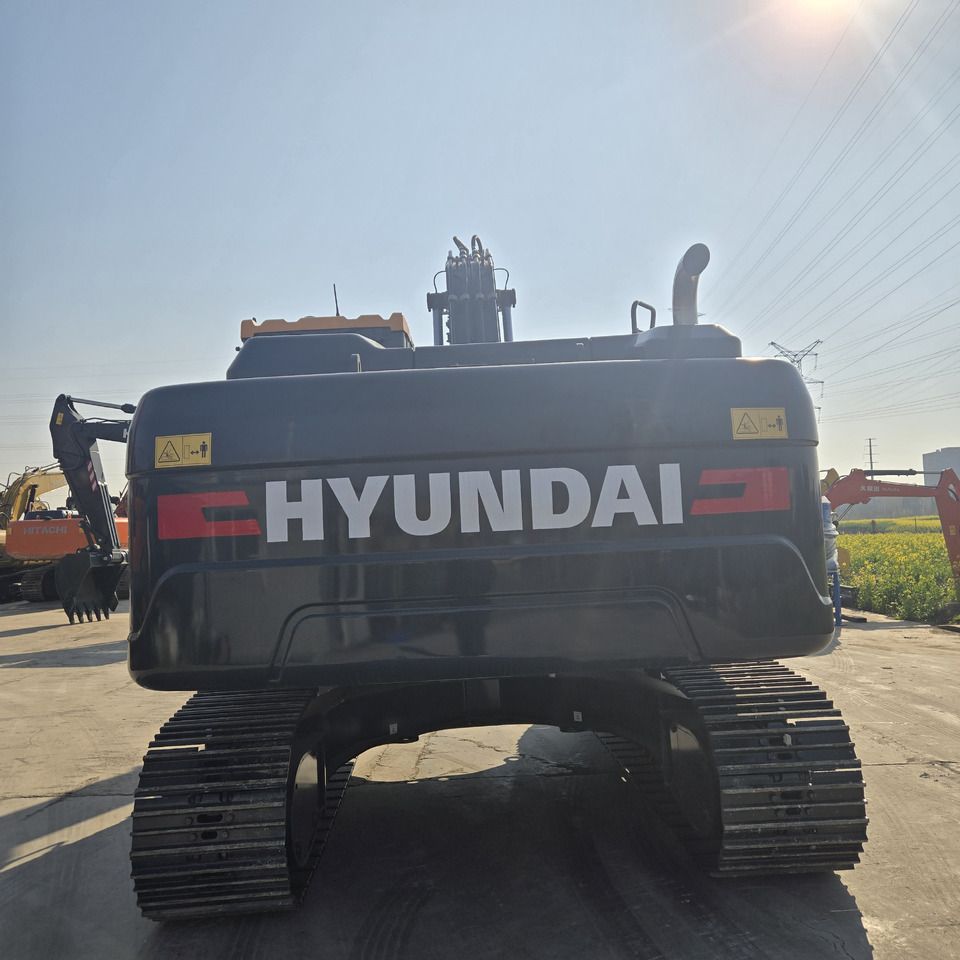 2026 Hyundai HX220L crawler excavator rear view