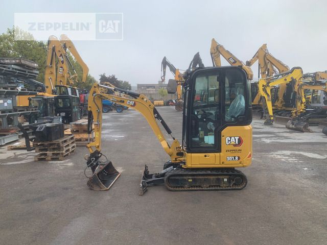 2023 Caterpillar 301.8 mini excavator, side view