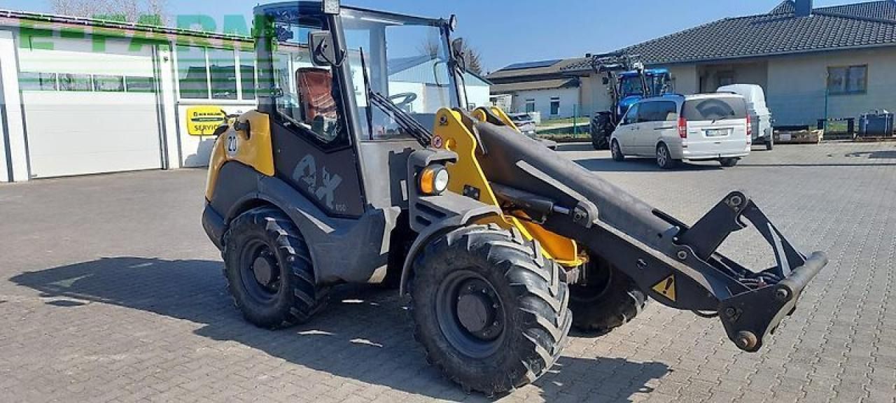 2011 Ahlmann AX 850 mini excavator, side view 2011 Ahlmann AX 850 mini excavator, side view