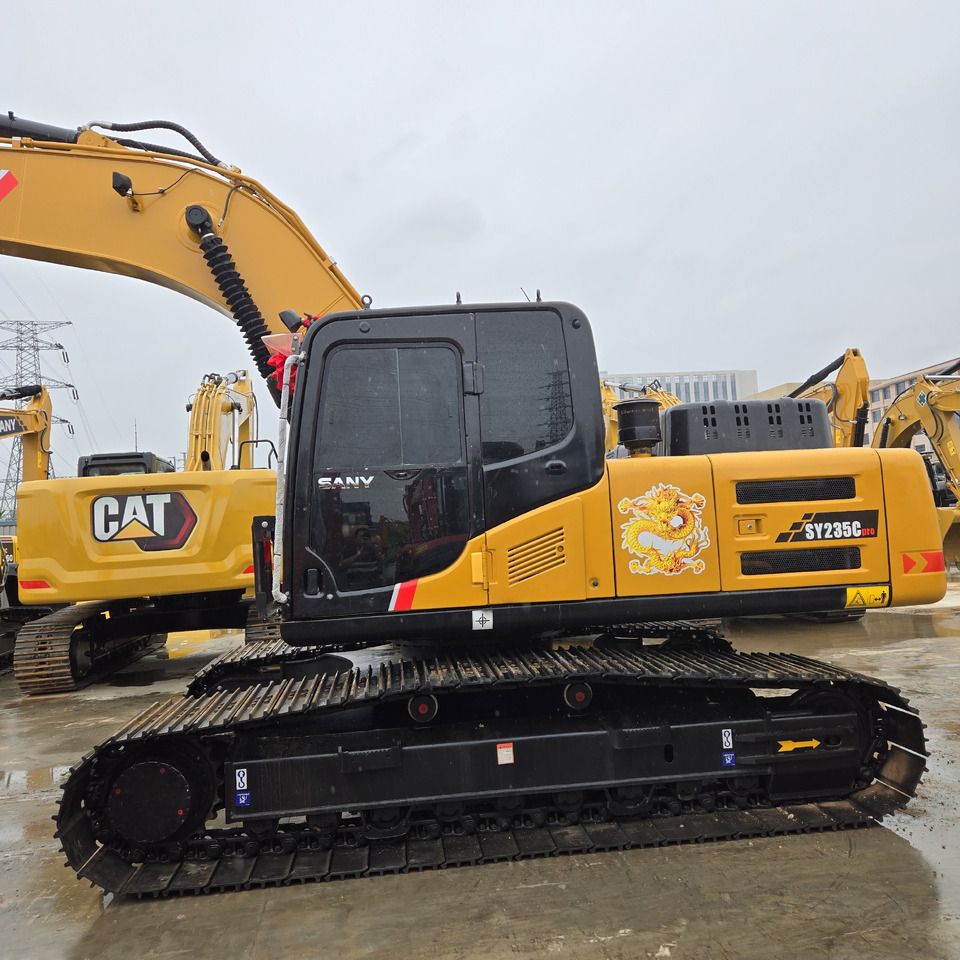 2023 Sany SY235C Pro crawler excavator, side profile view