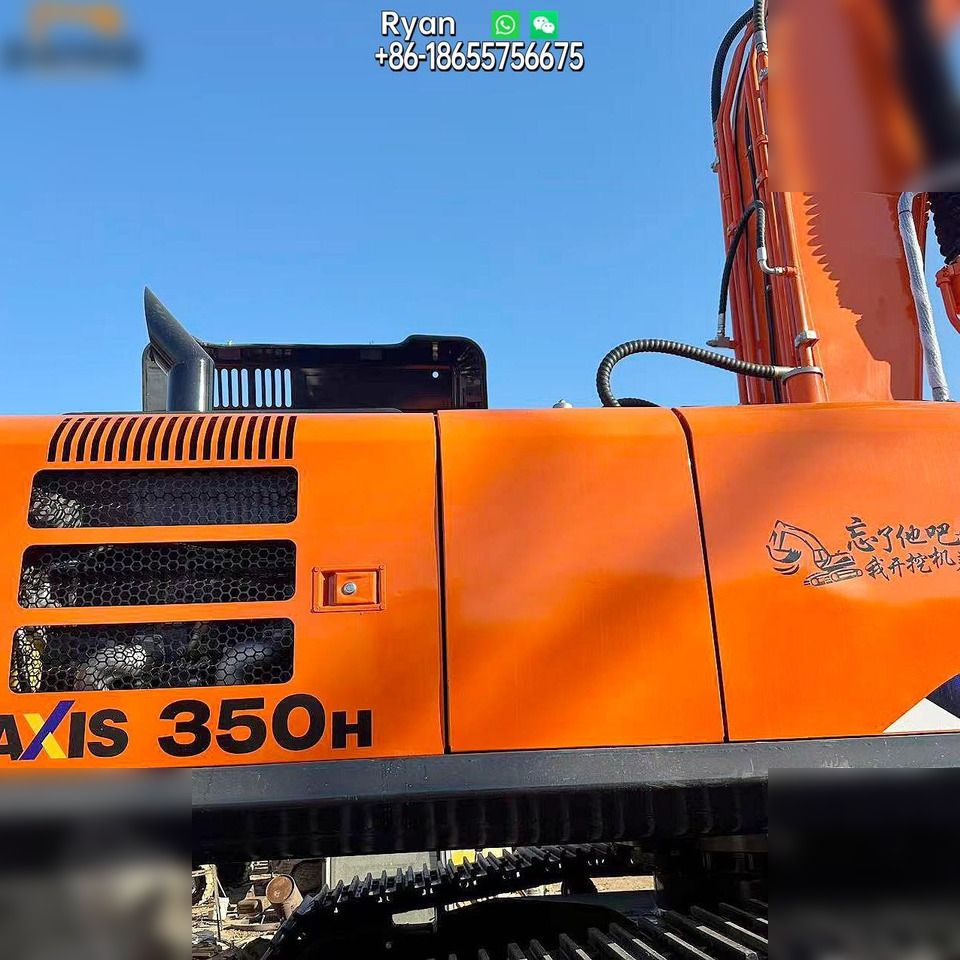 2020 Hitachi ZX350H-3G crawler excavator side profile detail 2020 Hitachi ZX350H-3G crawler excavator side profile detail