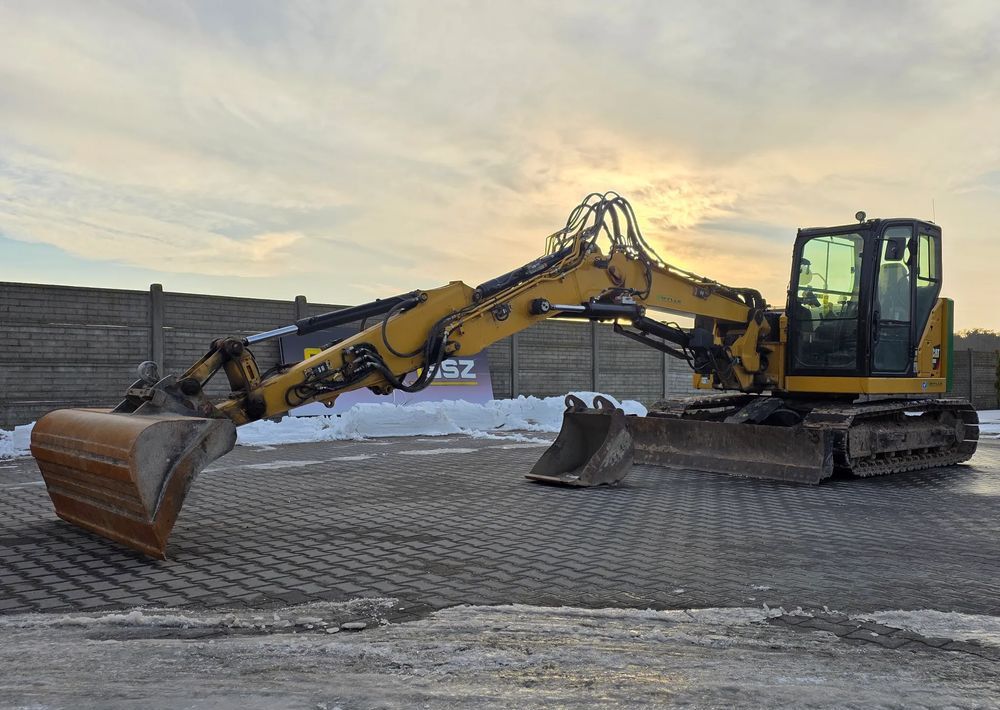 2019 Caterpillar 308C crawler excavator, side profile view 2019 Caterpillar 308C crawler excavator, side profile view