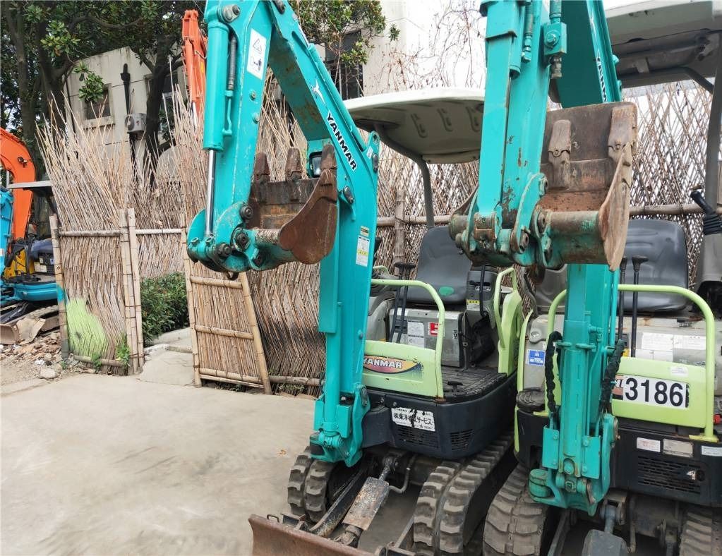 2023 Yanmar VIO15 mini excavator front view 2023 Yanmar VIO15 mini excavator front view