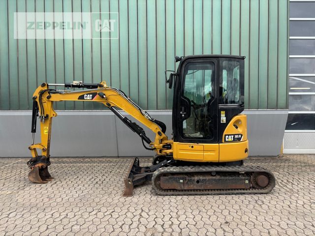 2017 Caterpillar 303.5ECR mini excavator, side view