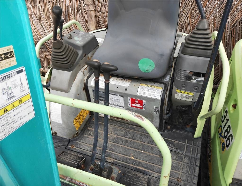 2023 Yanmar VIO15 mini excavator operator station view 2023 Yanmar VIO15 mini excavator operator station view