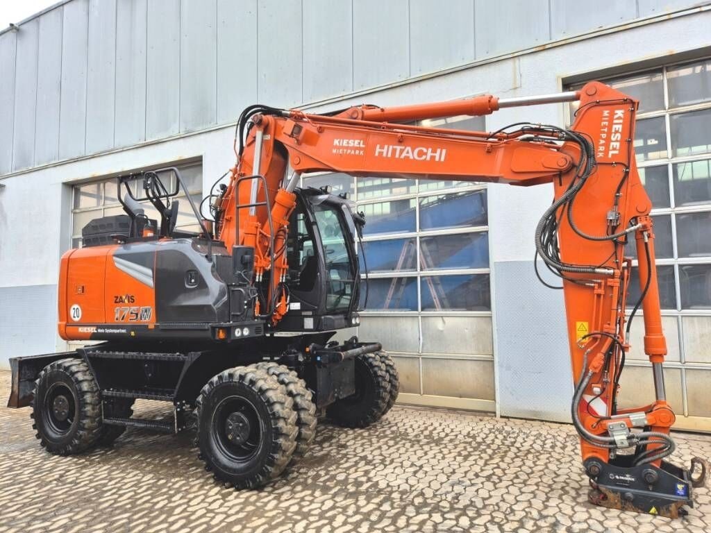 2023 Hitachi ZX175W-7 wheel excavator side view