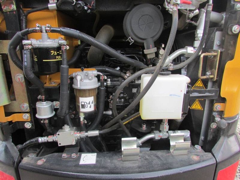 2023 Sany SY18C mini excavator engine compartment view