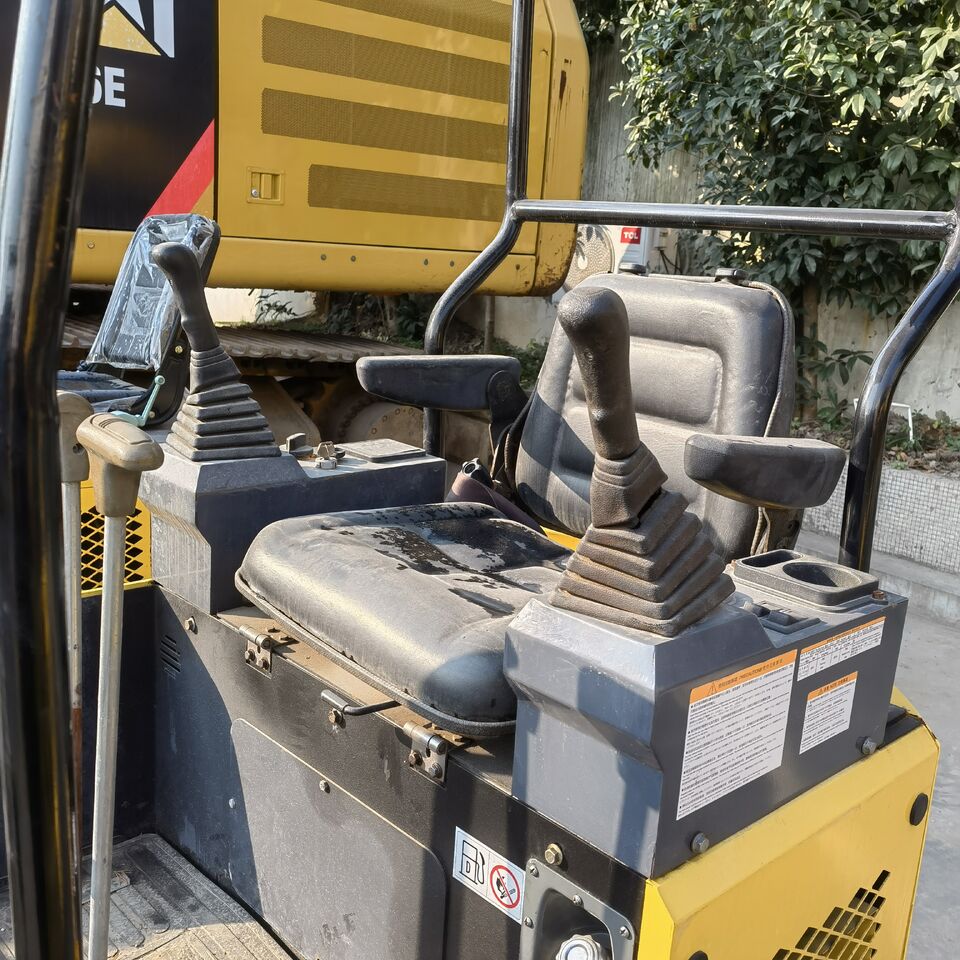 2022 Komatsu PC15MR mini excavator operator station view