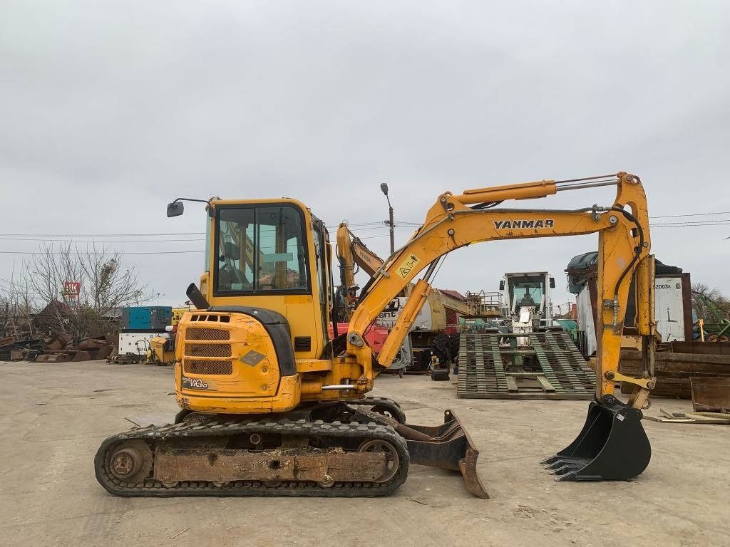 2014 Yanmar VIO50-U mini excavator, side profile view 2014 Yanmar VIO50-U mini excavator, side profile view