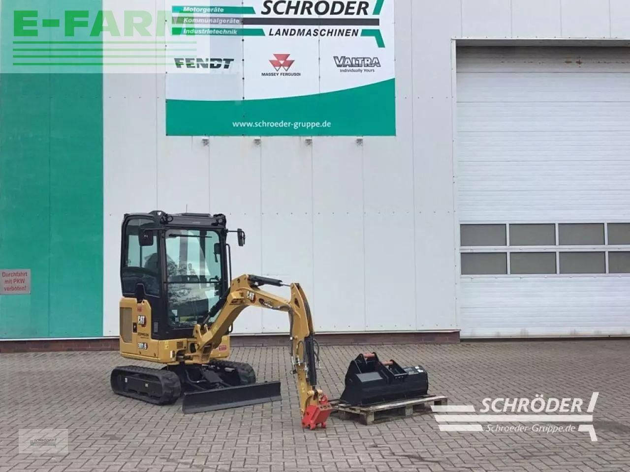 2023 Caterpillar 301.6 mini excavator, side view