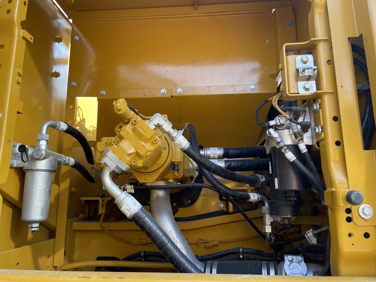 2024 Caterpillar 336GC crawler excavator engine compartment view 2024 Caterpillar 336GC crawler excavator engine compartment view