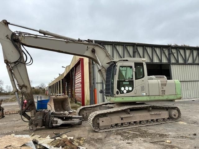 2007 Komatsu PC240HRD-8 crawler excavator, side view