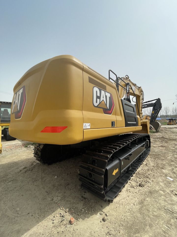 2024 Caterpillar 336GC crawler excavator, rear three-quarter view