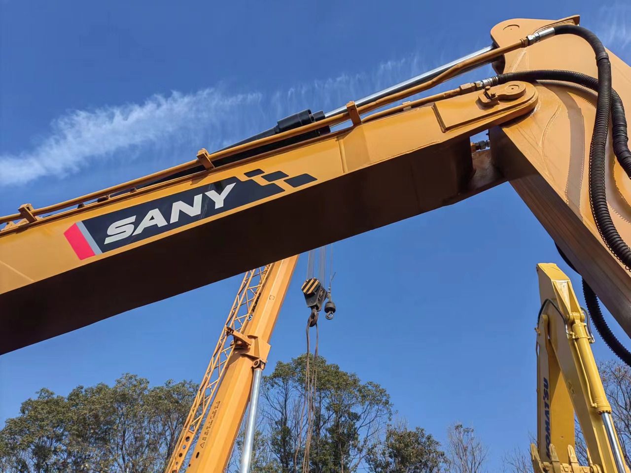 2017 Sany SY135C crawler excavator boom detail 2017 Sany SY135C crawler excavator boom detail