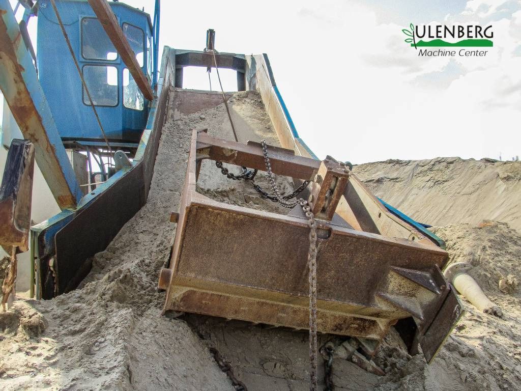 1972 Stichweh KS400 dragline excavator bucket view 1972 Stichweh KS400 dragline excavator bucket view