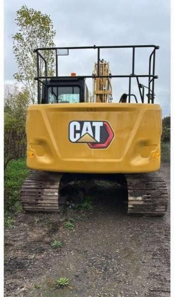 2022 Caterpillar 313GC crawler excavator rear view