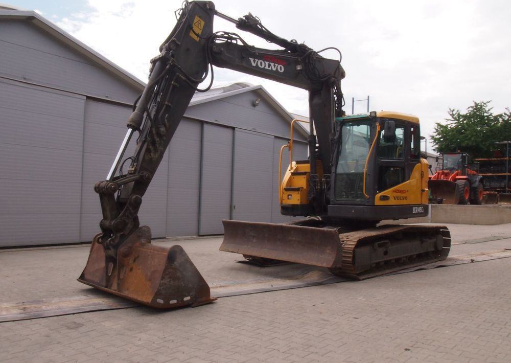 2010 Volvo ECR145D crawler excavator, side view