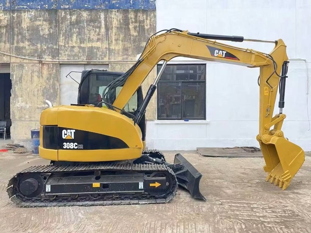 2021 Caterpillar 308C CR mini excavator, side profile view 2021 Caterpillar 308C CR mini excavator, side profile view