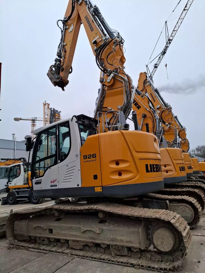 2023 Liebherr R926 Compact Litronic mini excavator, rear three-quarter view 2023 Liebherr R926 Compact Litronic mini excavator, rear three-quarter view
