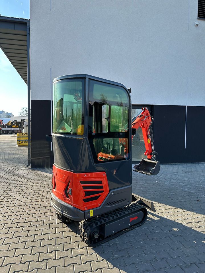 2025 Müller Machinery MB 12-KS mini excavator rear three-quarter view 2025 Müller Machinery MB 12-KS mini excavator rear three-quarter view