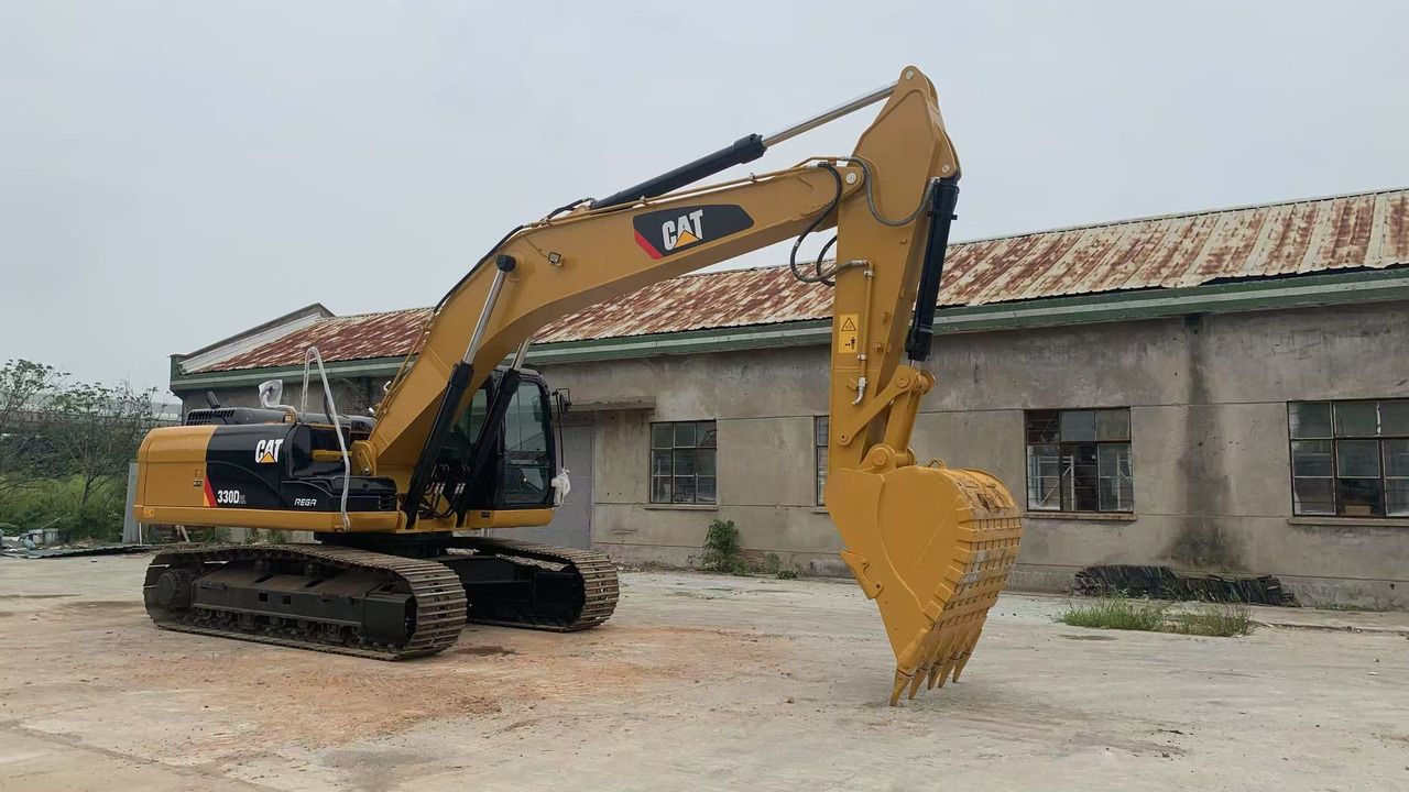 2023 Caterpillar 330D2L crawler excavator, side profile view 2023 Caterpillar 330D2L crawler excavator, side profile view
