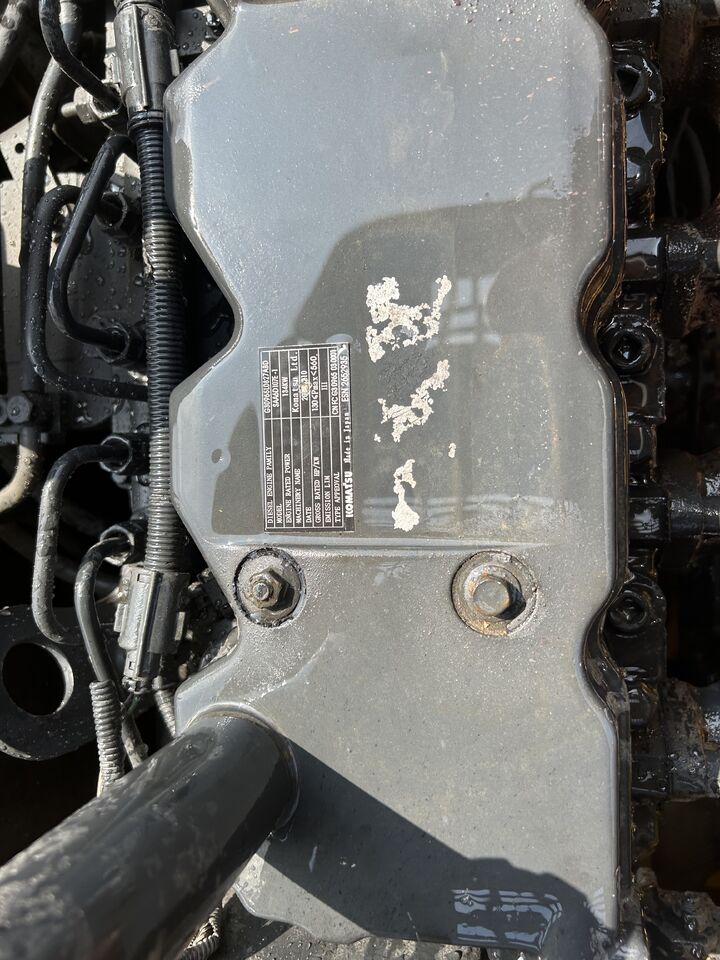 2024 Komatsu PC240LC engine identification plate 2024 Komatsu PC240LC engine identification plate