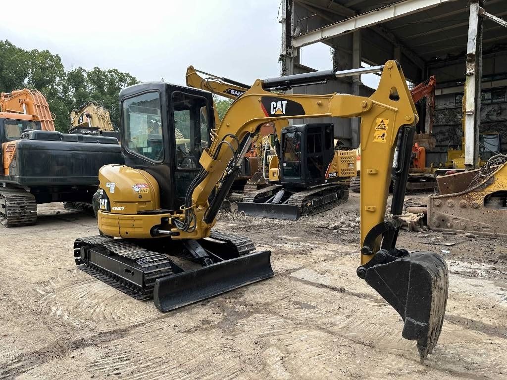 2023 Caterpillar 303GR mini excavator, front three-quarter view 2023 Caterpillar 303GR mini excavator, front three-quarter view