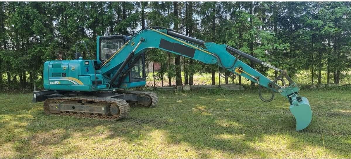 2021 Sunward SWE90E crawler excavator, side view 2021 Sunward SWE90E crawler excavator, side view