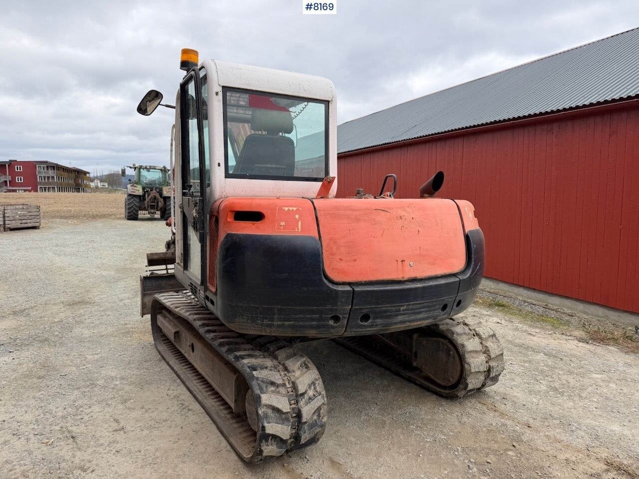 2004 Kubota KX251A crawler excavator, rear three-quarter view