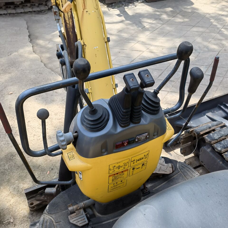 2023 Komatsu PC10MR mini excavator operator station view 2023 Komatsu PC10MR mini excavator operator station view