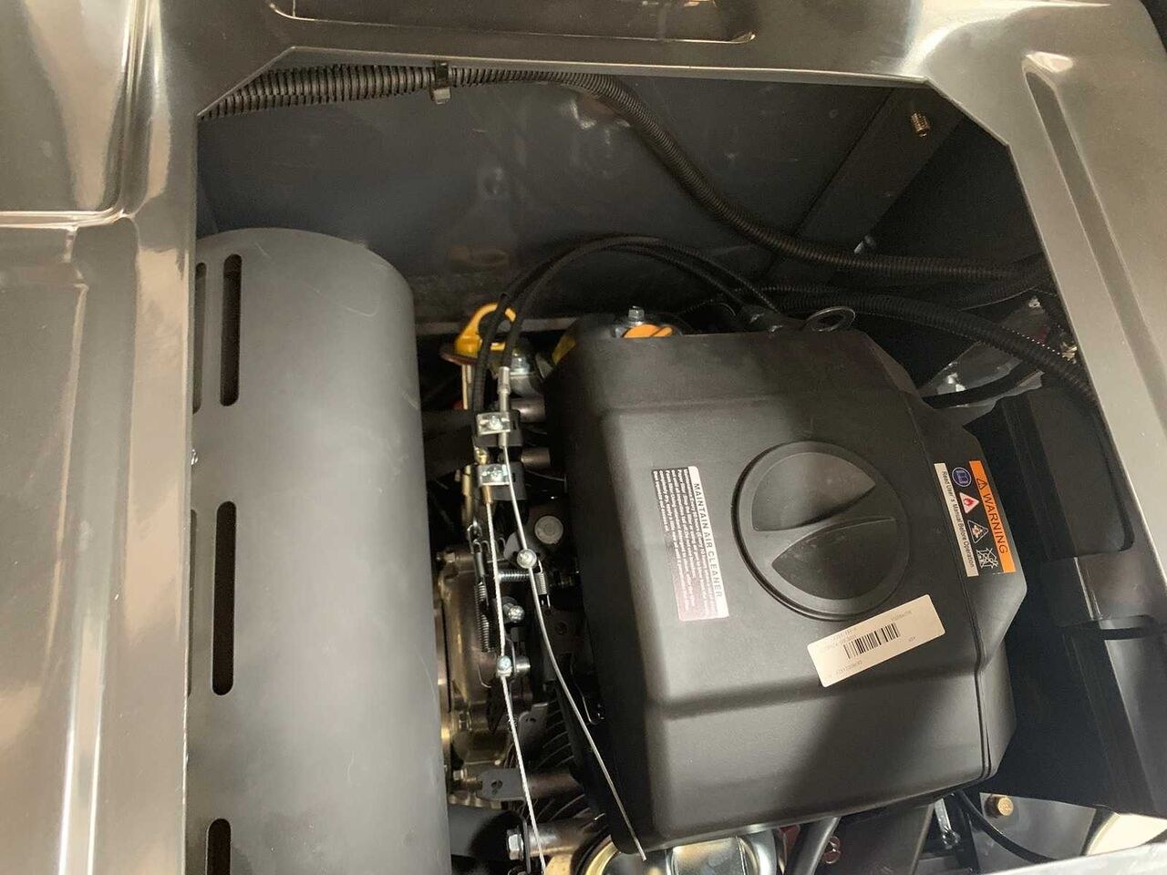 2026 EMS TP18 mini excavator engine compartment view 2026 EMS TP18 mini excavator engine compartment view