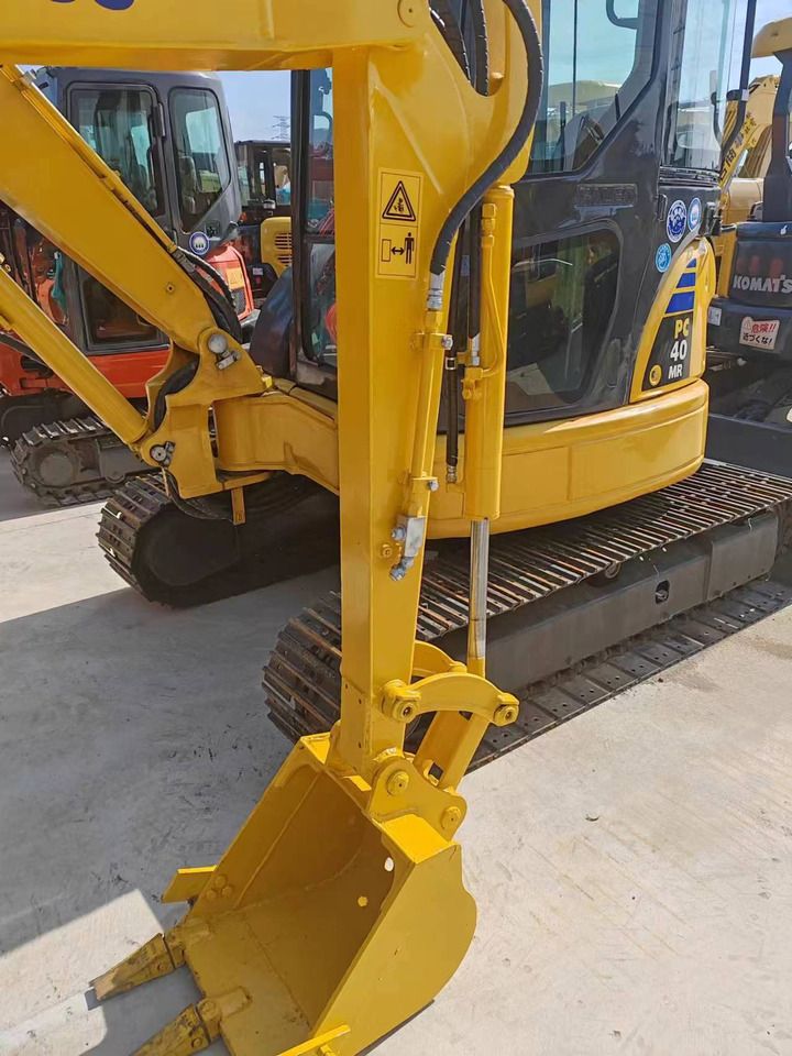 2023 Komatsu PC40MR mini excavator side view