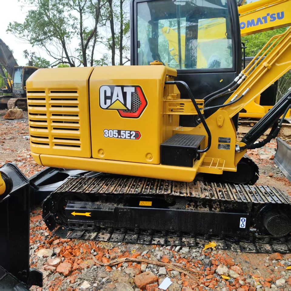 2024 Caterpillar 305.5E2 Mini Excavator side view 2024 Caterpillar 305.5E2 Mini Excavator side view