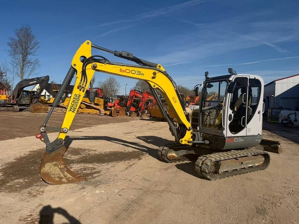 2013 Wacker Neuson 6003 mini excavator, side view