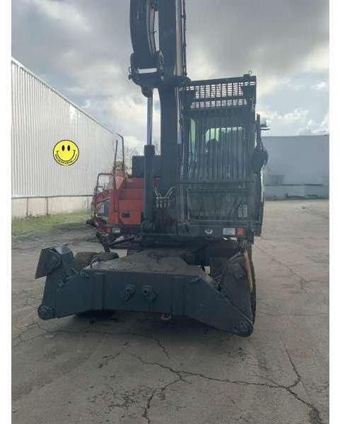 2012 Atlas 230MH material handler, rear view 2012 Atlas 230MH material handler, rear view