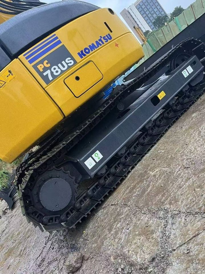 2023 Komatsu PC78US crawler excavator side view 2023 Komatsu PC78US crawler excavator side view