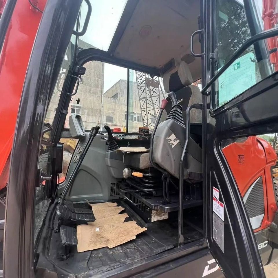 2024 Doosan DX60-9C mini excavator interior view