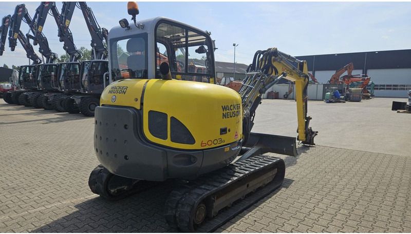 2012 Wacker Neuson 6003 crawler excavator, rear three-quarter view 2012 Wacker Neuson 6003 crawler excavator, rear three-quarter view