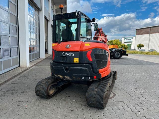 2022 Kubota U56-5 mini excavator rear view 2022 Kubota U56-5 mini excavator rear view